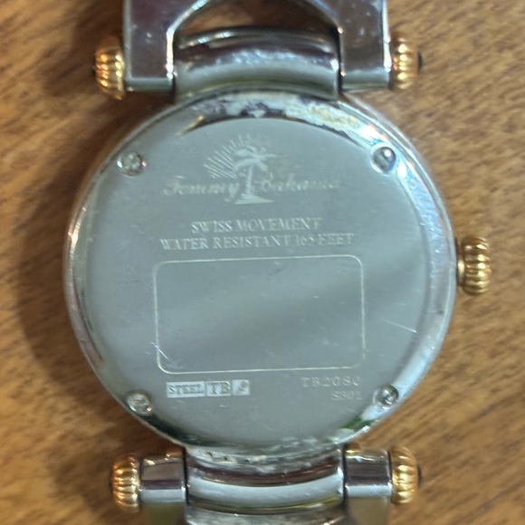 TOMMY BAHAMA Swiss Movement Leather Band Watch - Picture 5 of 5
